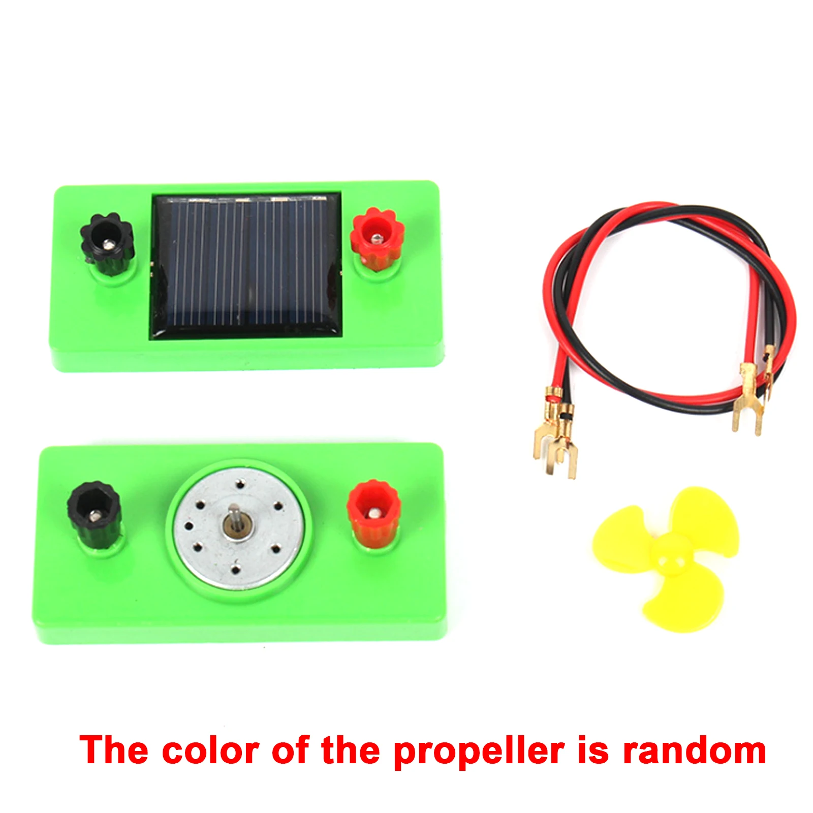 Solar Panel Physical Science Experiment Teaching Tools Educational Kids Toy Basic Circuit Electricity Learning Physics Toys Gift