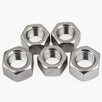 316/304 Stainless Steel Hexagon Nut M8x1 M10 M12 M14 M16 M18 M20 M22 M24 M27*1.5 NPT Fine Tooth Locking Nut