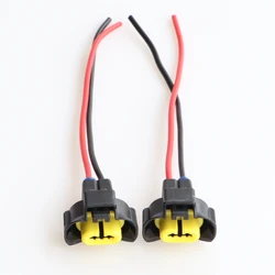 H8 H11 Car Light Socket With Cable For Nissan Headlight Base Connector Accessories