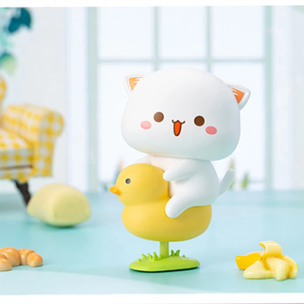 Cute Mitao Cat 2 Mystery Box Kawaii Figures Blind Box Model Surprises For Children's Birthday Toys