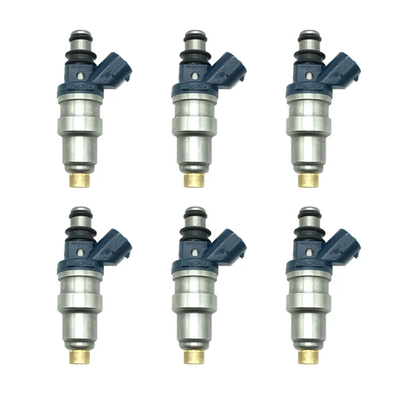 

6pcs Fuel injectors Nozzle 23250-75040 FJ376 23209-79085 For Toyota Tacoma Hilux 2RZFE 2.4L L4 1995-2000