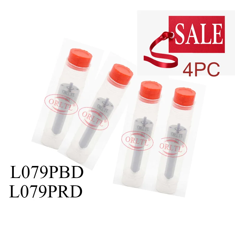 4 pieces L079PBD L079PRD Injector Parts Auto Fuel Nozzle L 079 PBD Common Rail Nozzle L079 PRD