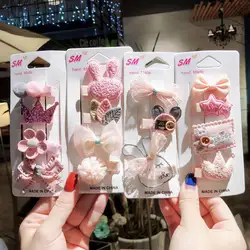 Pinzas para el pelo de bebé, horquilla de princesa, accesorios para el cabello de bebé, pasador de adorno para niña