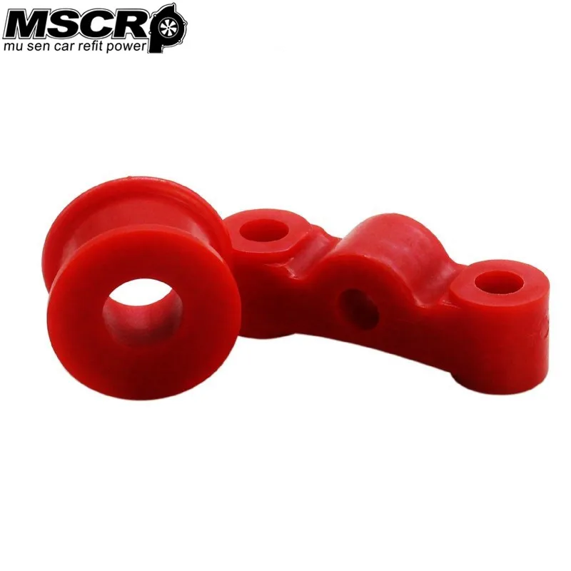 MSCRP Red B series POLYURETHANE SHIFTER BUSHING KIT for 88-00 Honda Civic B16 B18 2Pcs/Set RS MSCRP-YX00100