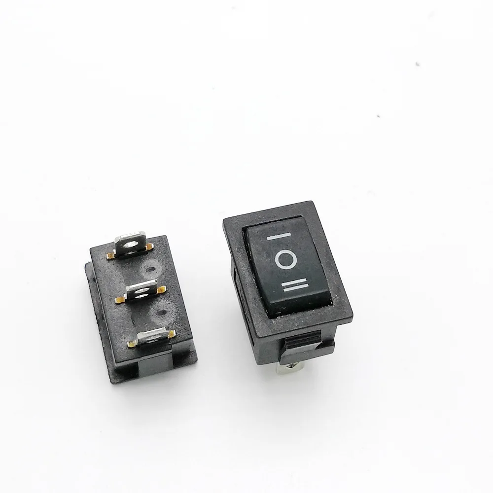 KCD1-103 3Pin Dual Path Power Switch 6A/250V 10A/125V 10Pcs/Lot