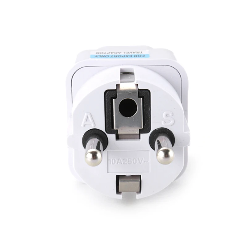 Universal EU Plug Adapter International AU UK US To EU Euro KR Travel Adapter Electrical Plug Converter Power Socket Wholesale