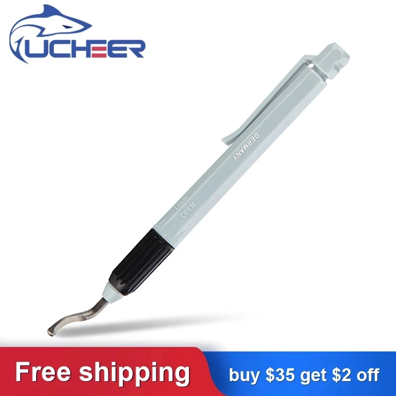 

UCHEER 1pcs Multifunctional Deburring Blade Trimmer Steel Copper Scraper Blade Reamer Trimmer Tool