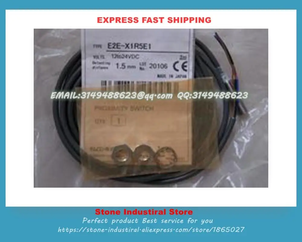 

New Original Proximity Switch E2E-X2ME1 M8 NPN E2E-X2MF1 M8 PNP E2E-X1R5E1 M8 NPN E2E-X1R5F1 M8 PNP
