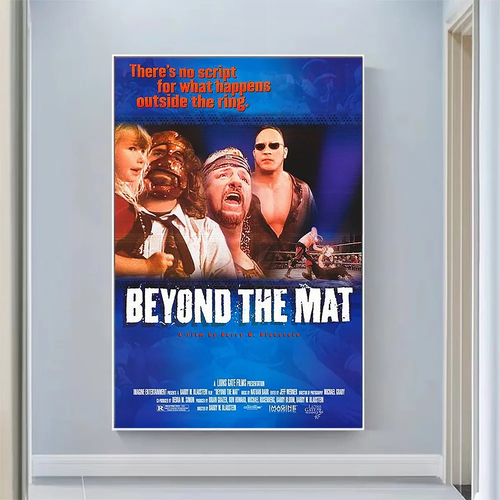 V2670 Beyond the Mat Vintage Classic Movie Wall Silk Cloth HD Poster Art Home Decoration Gift