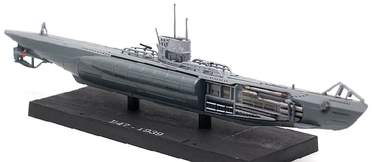 1/350 New Special Die Casting Metal German Wolf U47 Simulation Static Finished Submarine Ship Model Toys For Childrenmilitary