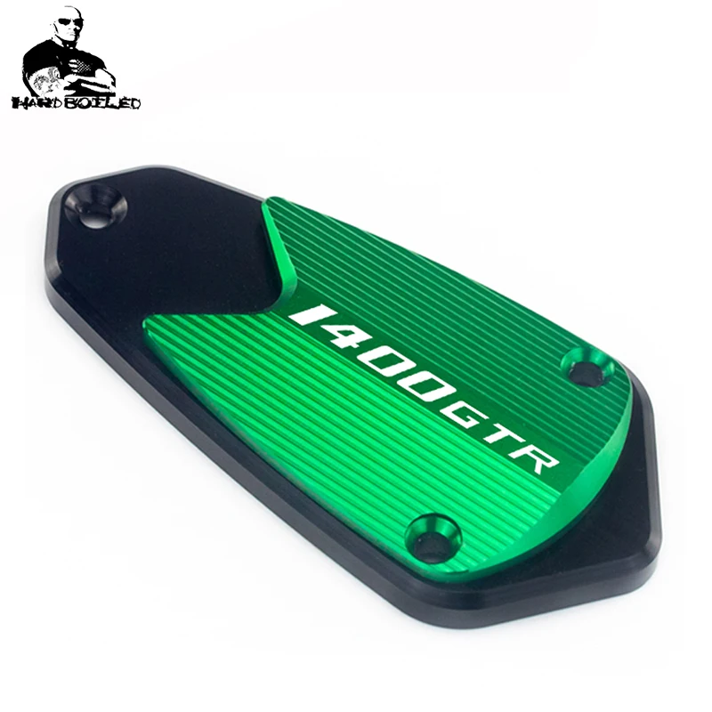 Front Left Right Brake Fluid Tank Reservoir Cover Oil Cap For Kawasaki GTR1400 GTR 1400 2007-2020 2017 2016 Motorcycle Accessori