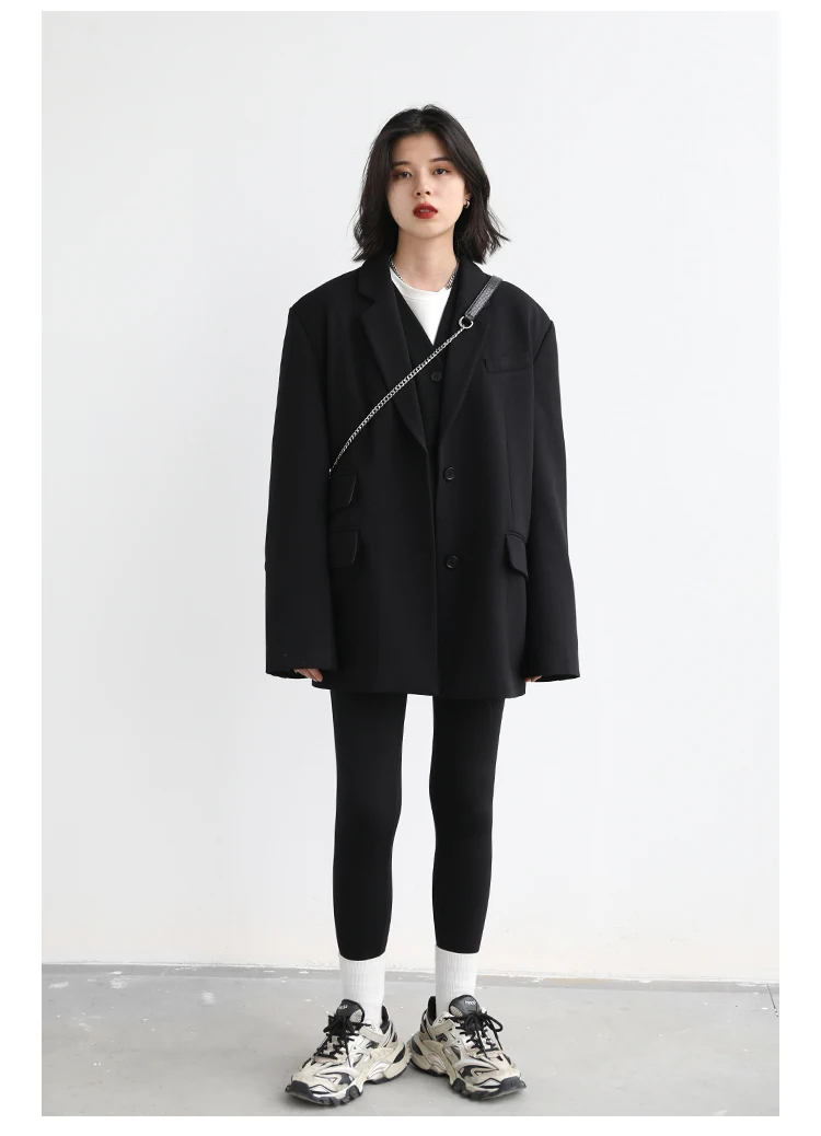 CHIC VEN Korean Women's Sweatshirts Solid Plush Thick Warm Loose Casual Female Tops Office Lady Coats Jacket Autumn Winter 2026