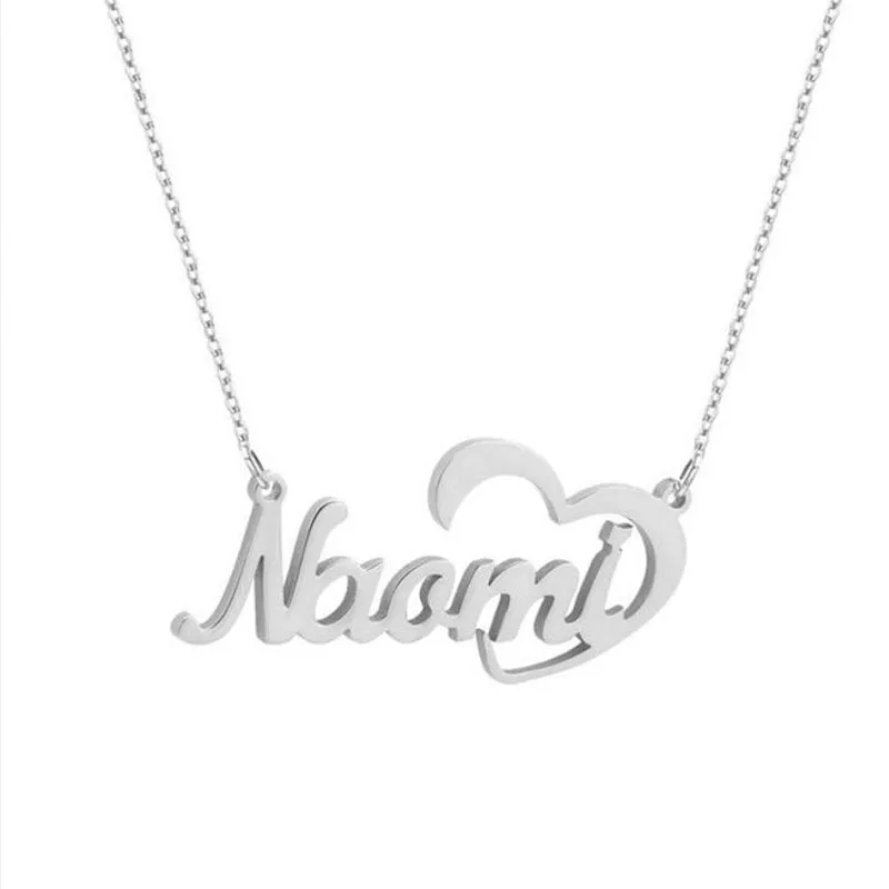 Personalized Name Choker Gold Color Neckalces Custom Jewelry Romantic Gift Stainless Steel Necklace Women Collares De Moda 2022