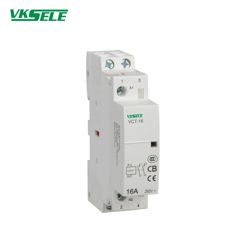 VCT Magnetic 2 Pole 1NO1NC 16A General Electric AC Contactor For Home