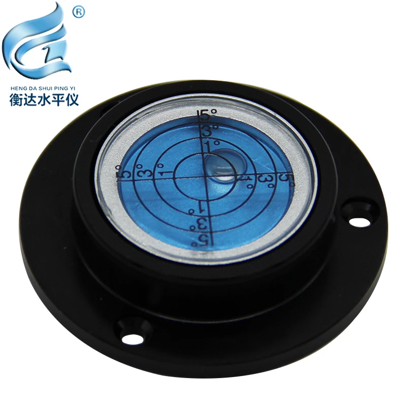 Magnetic level bubble metal flange level bubble high precision level50*35*12mm