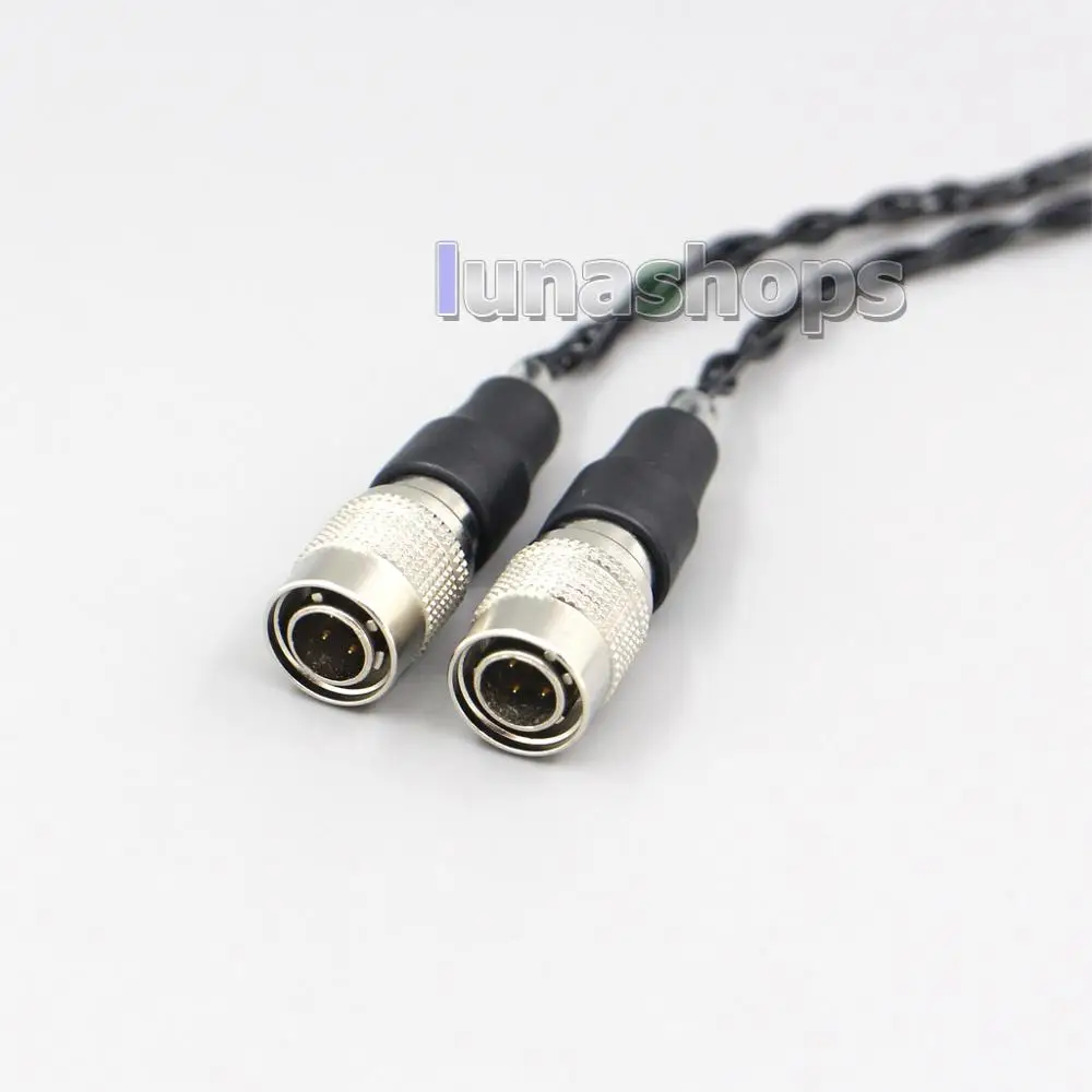 LN006449 2.5mm 3.5mm XLR bilanciato 8 Core OCC argento misto cavo per cuffie per altoparlanti Mr Ether Alpha Dog Prime