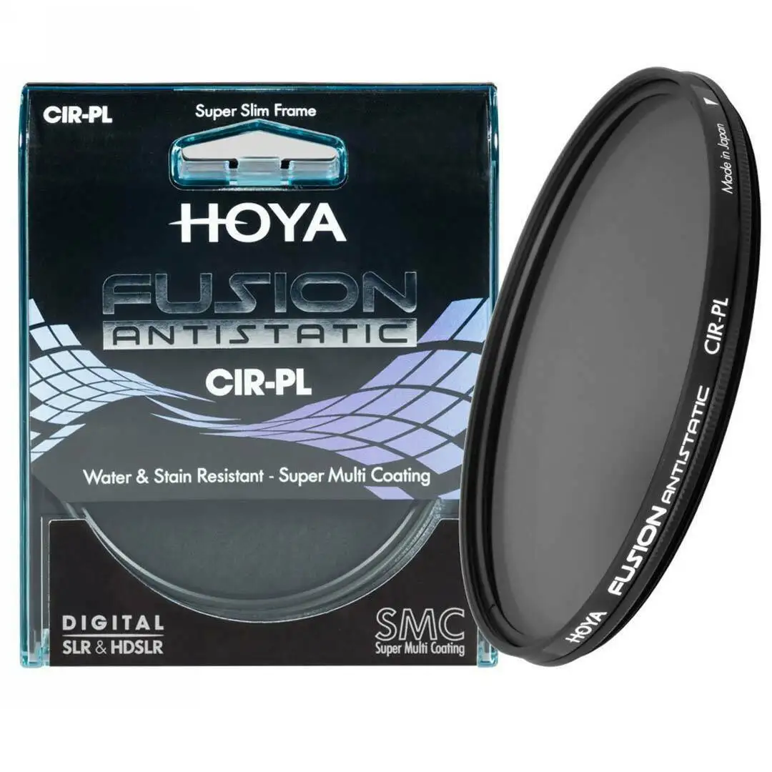 Hoya FUSION ANTISTATIC CPL Slim Filter 82mm 77mm 72mm 67mm 62mm 58mm 55m 52mm 49mm Polarizing / Polarizer CIR-PL For Camera Lens