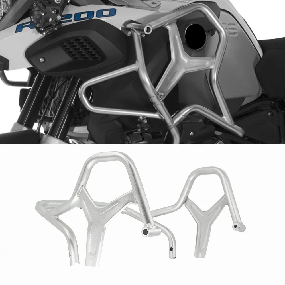 Upper Crash Bar For BMW R1200GS Adventure R1200 GSA R 1200 GS ADV LC GSA1200 2014-2018 Bumper Frame Tank Guard Protection Tube