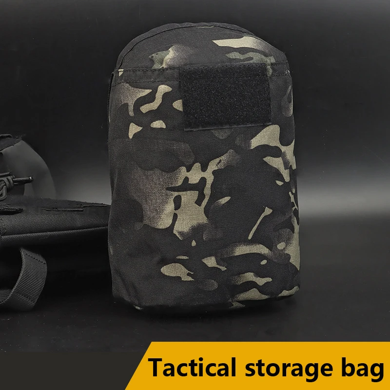

Multifunctional High Capacity Waist Bag, Tactical Camouflage Storage Bag, Outdoor Folding Portable Wear-Resistant Hanging Bag