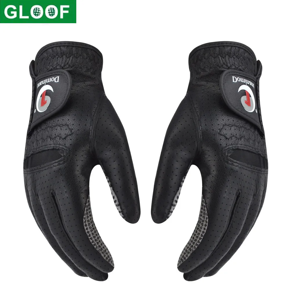 Gloof Men's Golf Gloves Soft Fit Sport Grip Durable Gloves Anti-skid Breathable Sports Gloves Fit Left And Right Hand 1pair