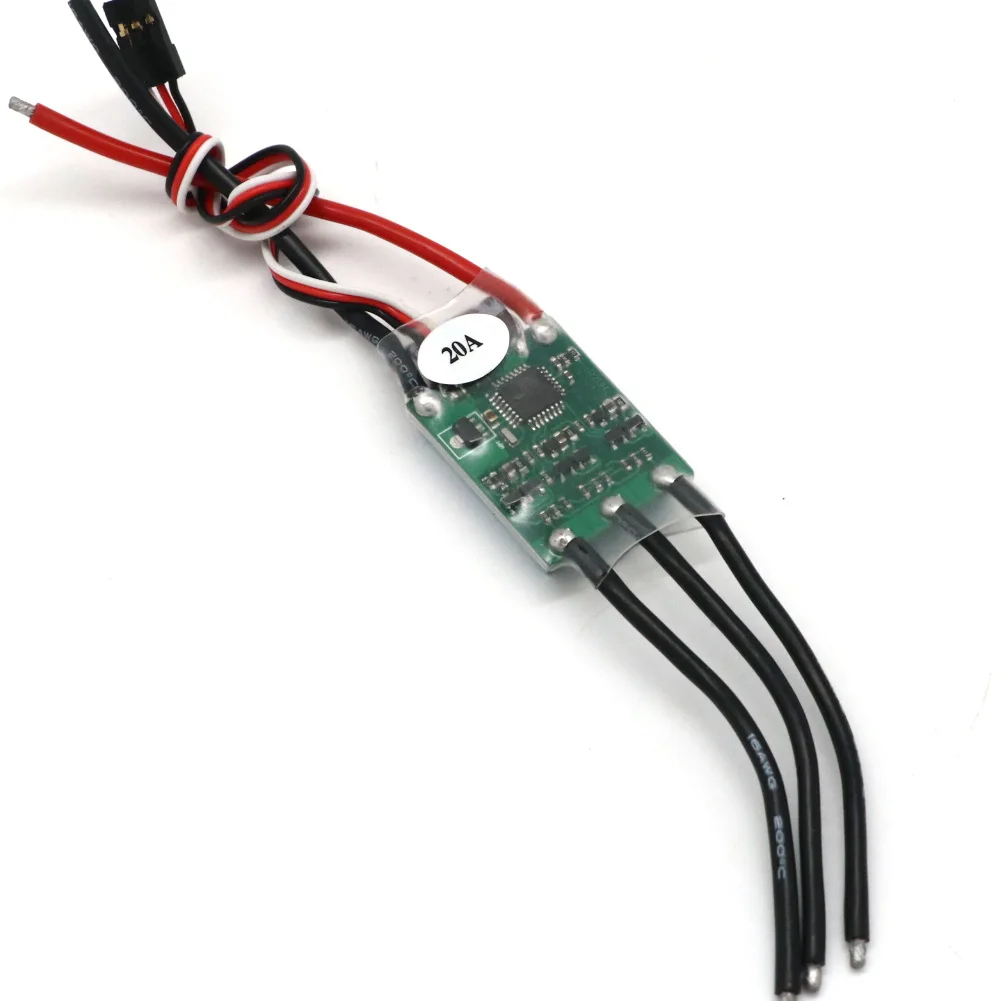 2-3S RC ESC 6A 8A 10A 12A 15A 20A 30A 40A Bürstenloser Elektronischer Geschwindigkeitsregler Mit 5V UBEC Für RC Flugzeug Multicopter Drohne – Detail 10