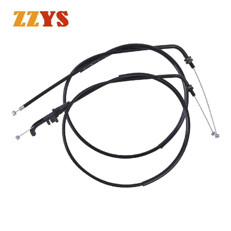 

400CC Motorcycle Accessories Throttle Cable Wire Fuel Return Cables for KAWASAKI ZRX400 ZRX 400 Accelerator cable Throttle Line