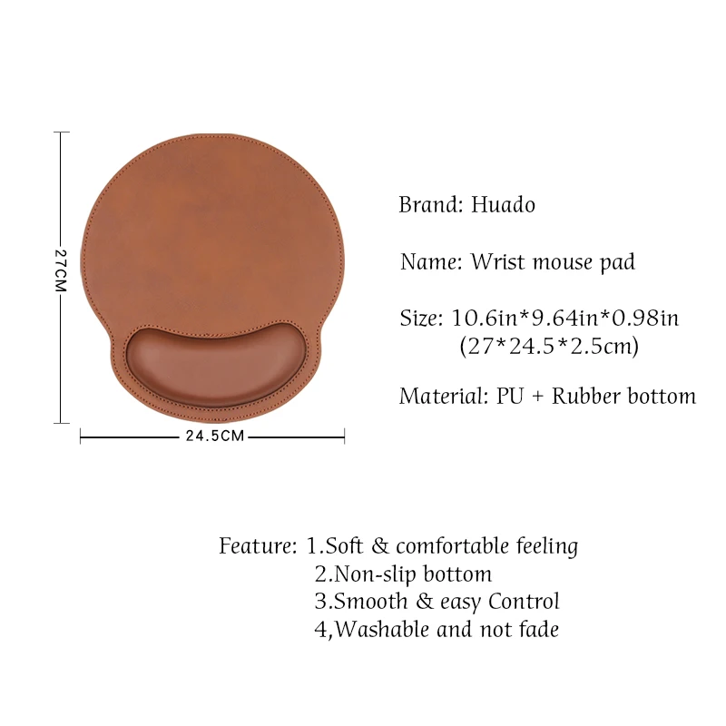 Muismat Mat Office Muizen Pad Rubber Computer Thuis Anti-Slip Muis Mat