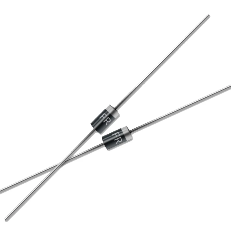 50pcs FR107 FR157 FR207 FR307 Rectifier Diode High Power Fast Recovery Diode 1000V