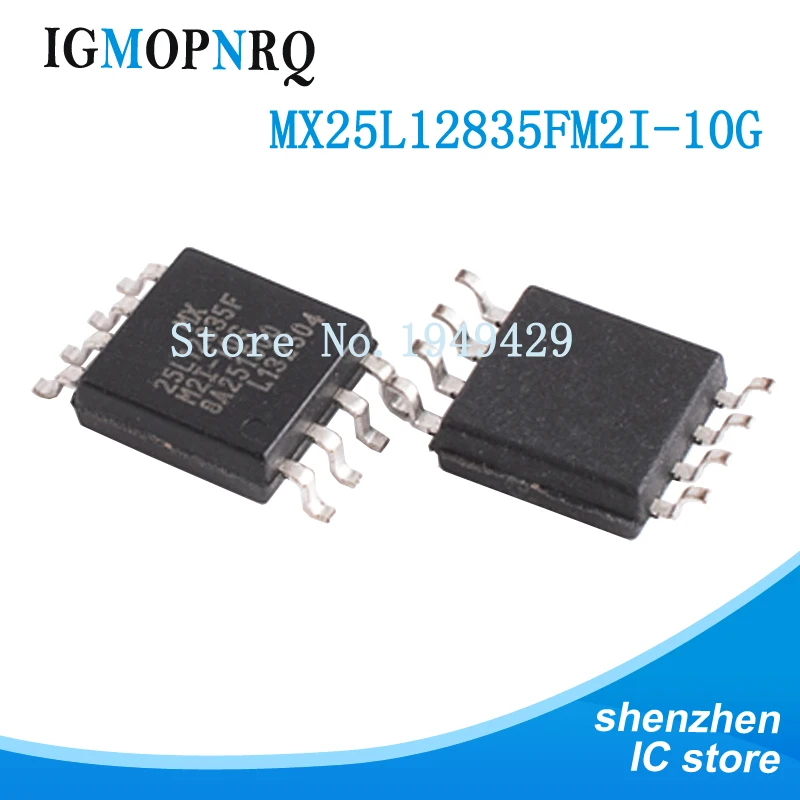 5PCS MX25L12835FM2I-10G MX25L12835FM2I 25L12835FM2I-10G MX25L12835F MX25L12835 25L12835F SOP-8 New original