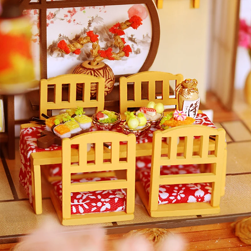 Chinese Style Ancient Capital Town Festival Friends Anniversary Gifts DIY Toys Hand-built Houses Warm Decorations BCL2021M