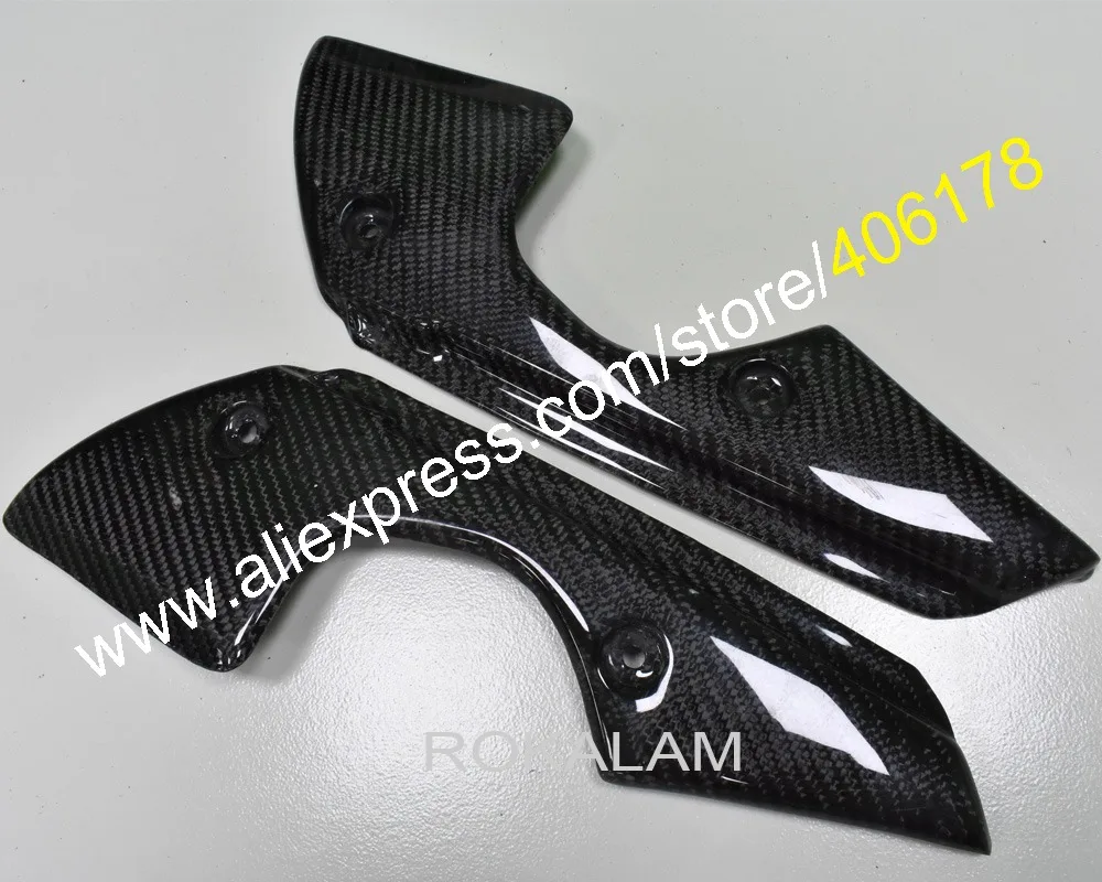 Inner Side Dash Air Intake Panel Cover Carbon Fiber Fairing For Yamaha YZF1000 YZF R1 2009 2010 2011 2012 2013 2014 YZF-R1