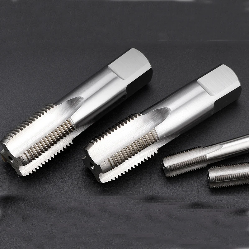 Pipe Thread Taps HSS Tapping Tube Tap NPT PT RC ZG For Metalworking Tool Straight Flute Hand Screw Tap Machining British Inch