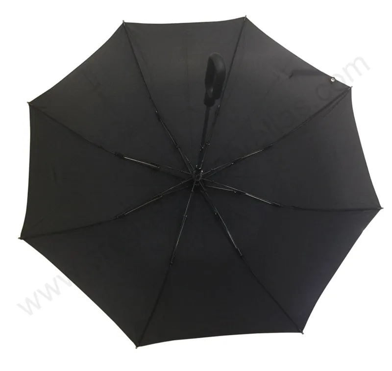 Two fold  cherry umbrellas.semi auto open windproof fiberglass parasol sunshade raingear