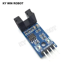 Módulo de Sensor de velocidad de optoacoplador IR tipo ranura LM393 para Arduino Groove acoplador, 3,3 V-5V, conectar Módulo de zumbador de relé, 1 unidad