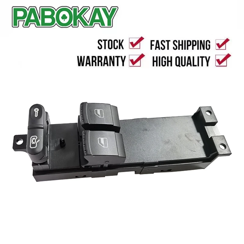 

Car Electric Window Switch Driver Side Lifter Door Open Close Lock for Seat VW Bora Passat B51998-2004 1J3959857B 1J3959857