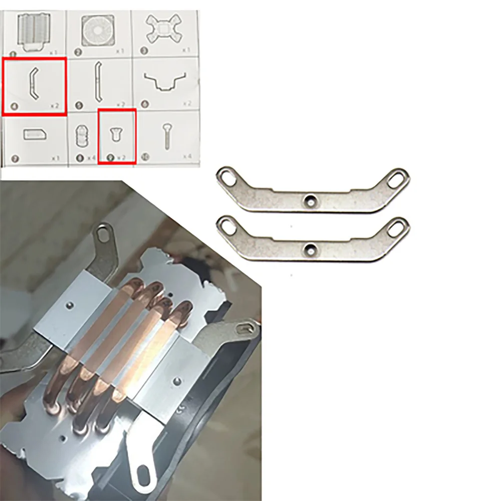 Duurzaam Gesp Cpu Radiator Backplane Base Am4 13661151 Beugel Onderdelen Voor Deepcool400 Blu-ray Versie