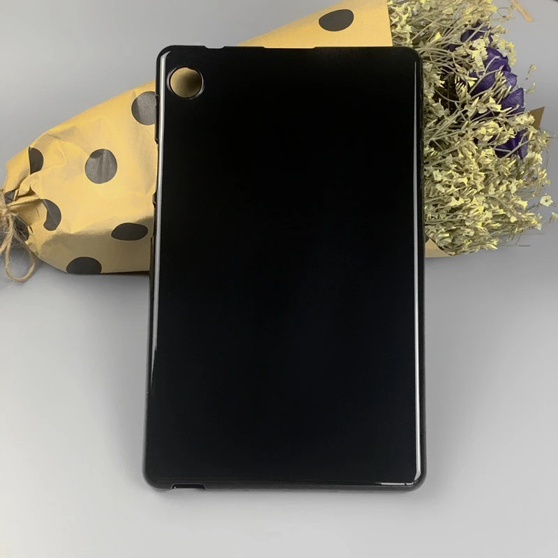 

Мягкий чехол из ТПУ для Huawei MatePad T8 2020, 8,0 дюйма Kobe2-L09 Kobe2-L03, тонкий полупрозрачный чехол на заднюю панель и стеклянная защитная пленка для экрана