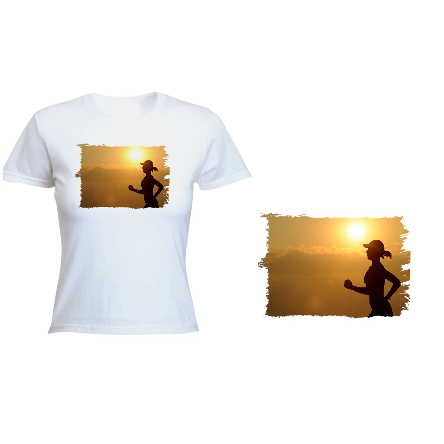 T-SHIRT FOR WOMEN NIGHT RUN RUNNING T-shirt