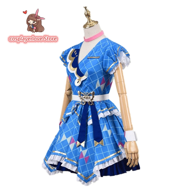 Idol MILLION LIVE Glow Map Momose Rio Cosplay Costume Halloween Christmas Costume