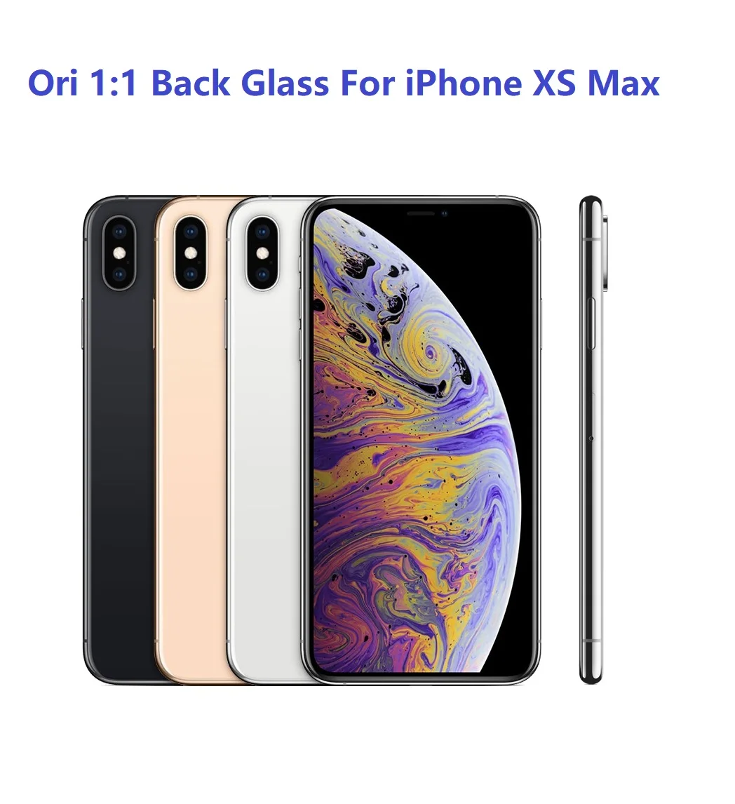 AAA Back Glass For iphone X XR XS Max SE2020 Rear Big Hole CE Housing Replacement Acessories Full Battery Door Remove Tool Cover