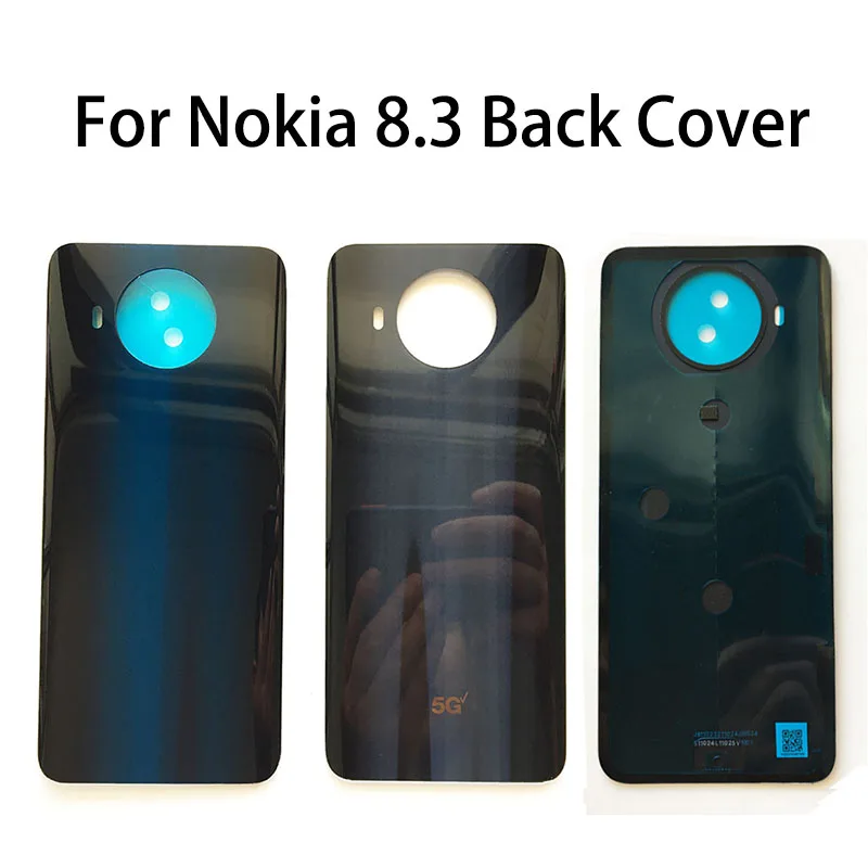 BINYEAE New Plastic Battery Cover For Huawei P Smart 2019 Rear Housing Back Case+Camera Lens+Side Keys+Logo