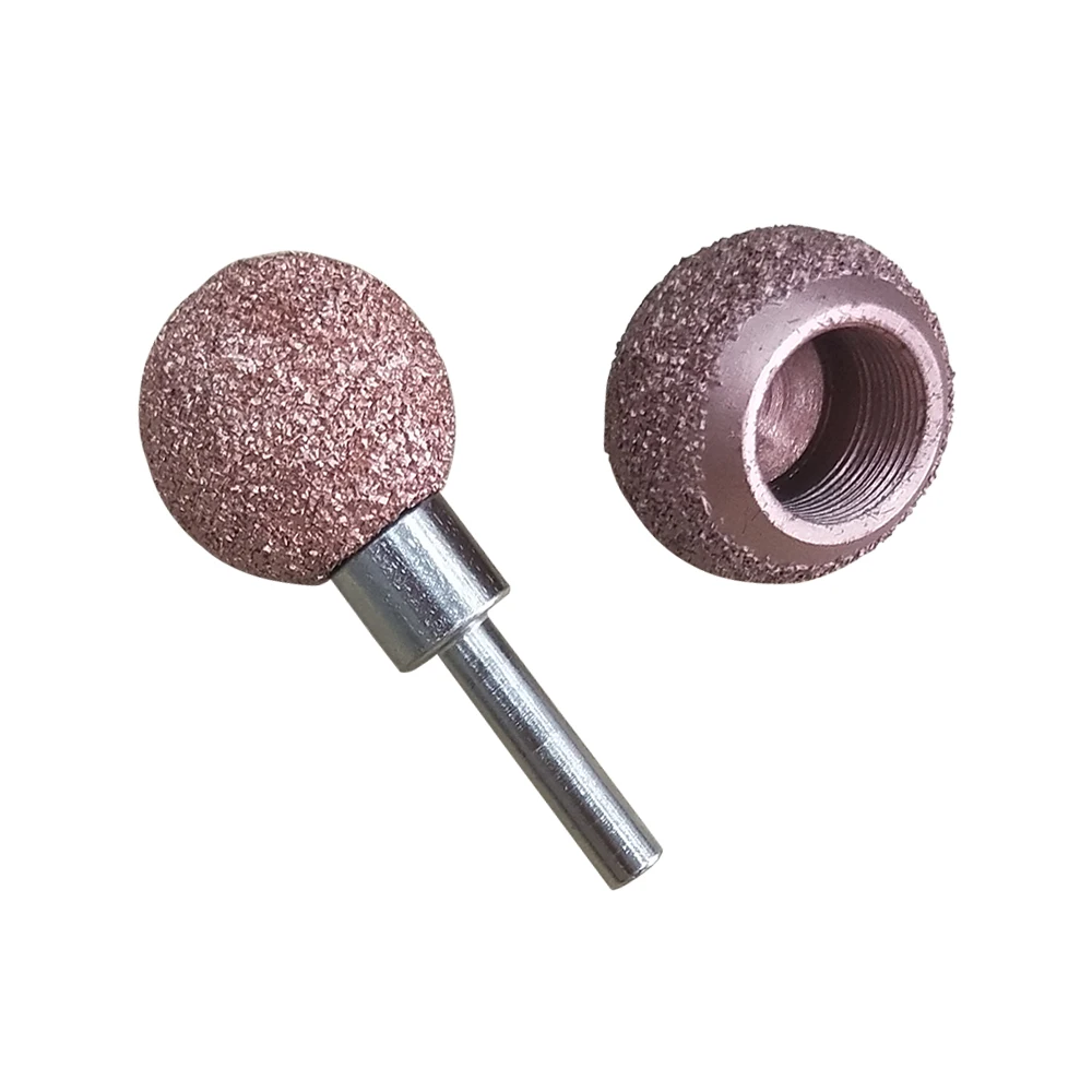 

1pc Buffing Wheel Tungsten Carbide Rasp / Contour Cup with Arbor Adaptor Wheel Grind Ball Rasp Professional Tire Repair Tool