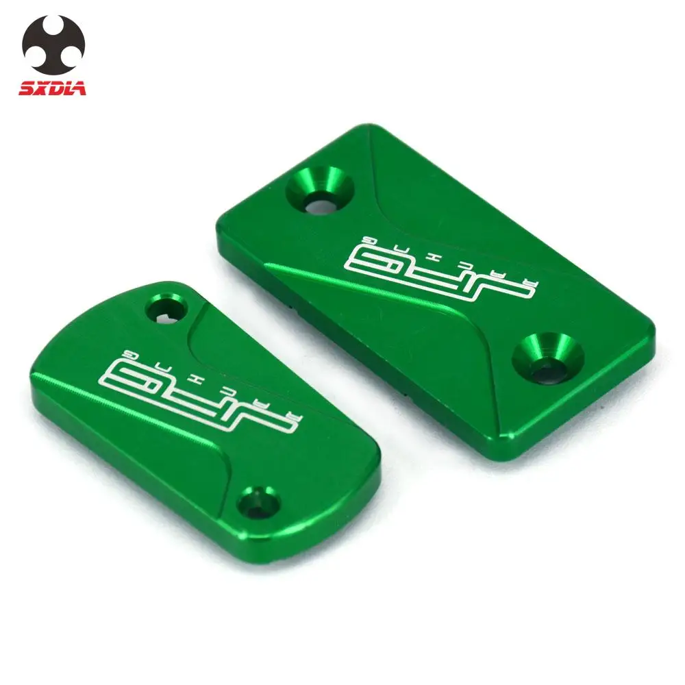 For Kawasaki KX250F KX 250F 2009-2018 Motorcycle Front Rear Brake Fluid Reservoir Cover Cap Foot Brake Shifter Shift Pedal Lever