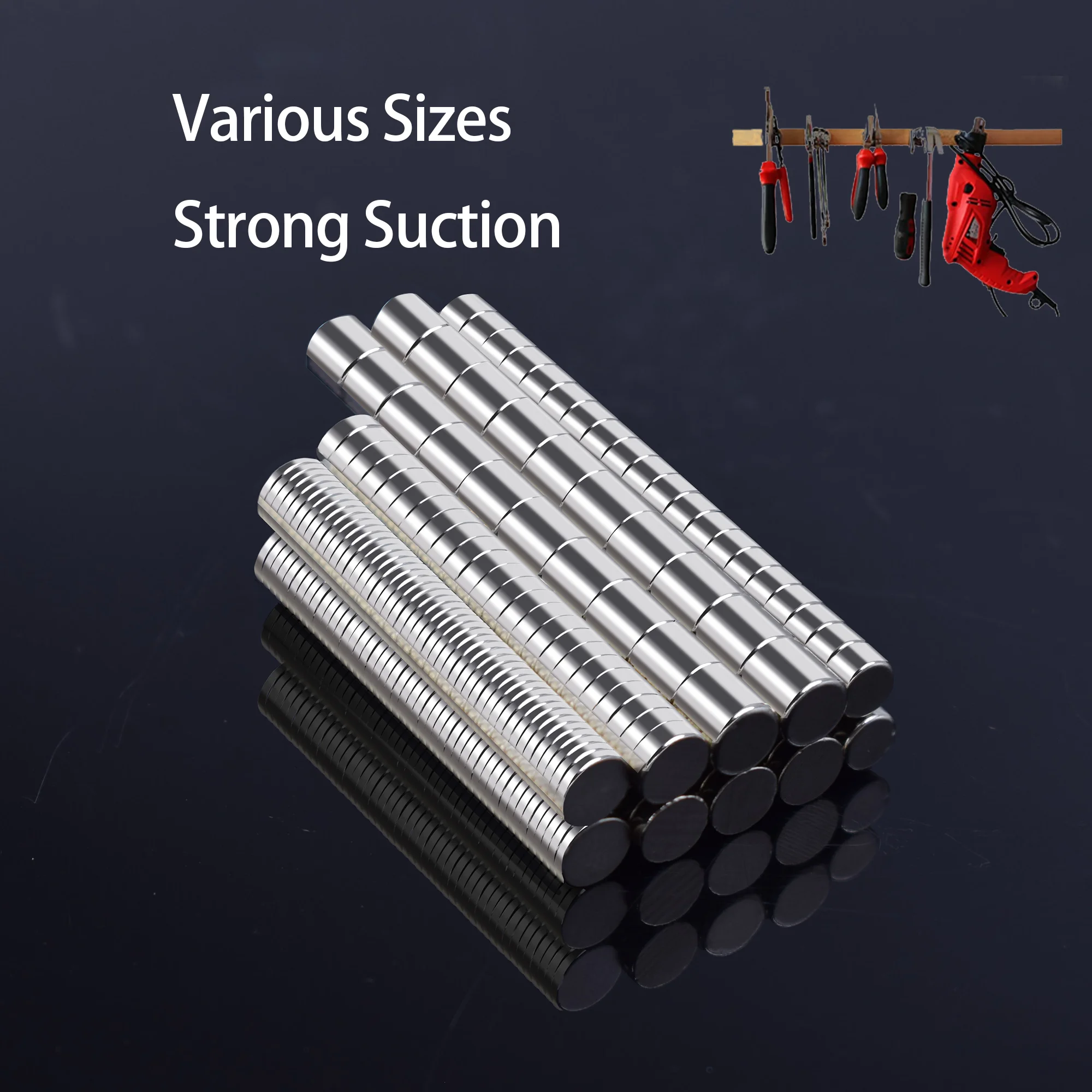 Custom Made Neodymium magnet Rare Earth small Strong magnet Various sizes permanent NdFeB magnetic sheet Disc