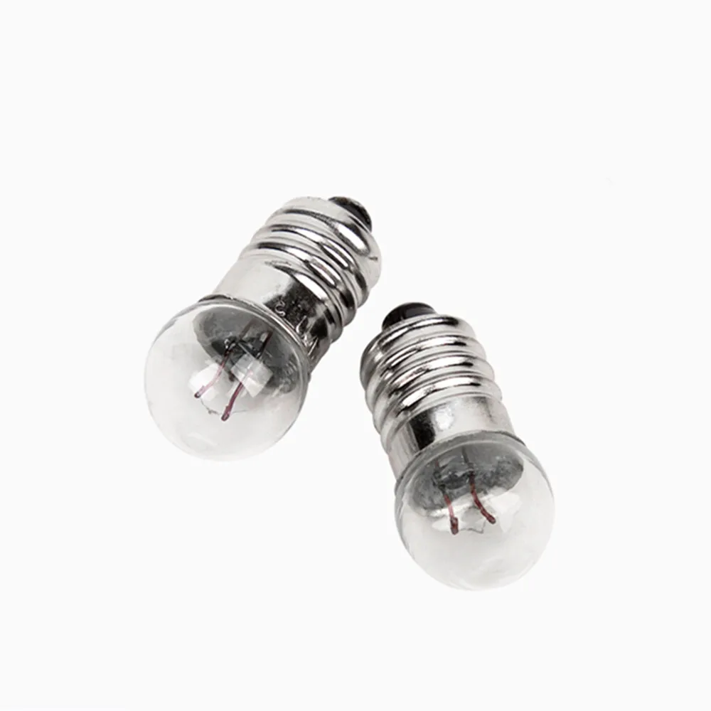 2.5V 3V 3.8V 6V round-head small electric bulb, use electric beads to make physics experiment equipment DIY