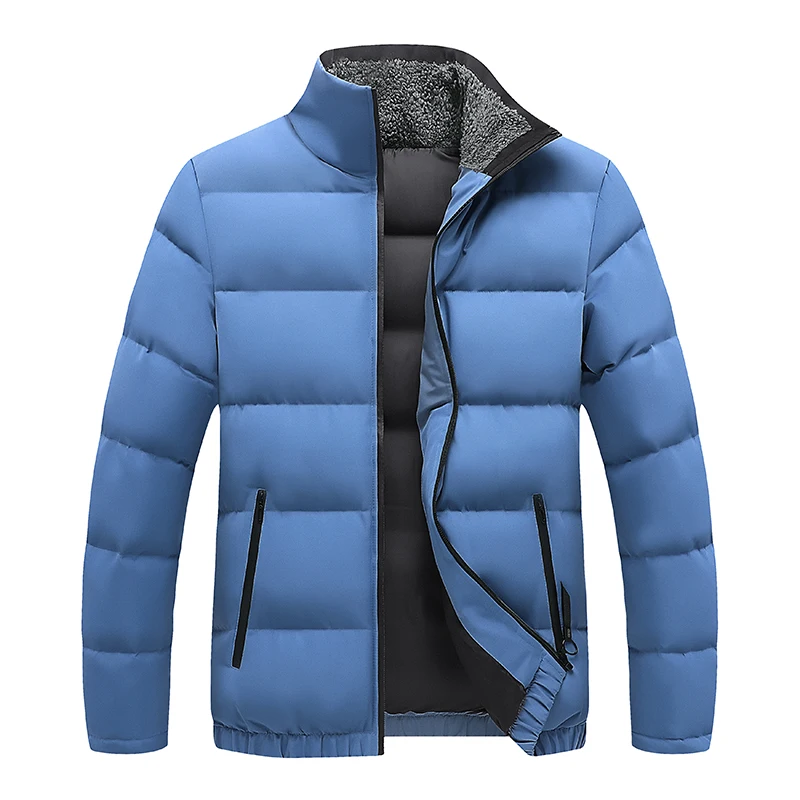 Chaqueta cálida para hombre, abrigo informal grueso, Parka de talla completa, M-4XL, novedad de invierno, 2024