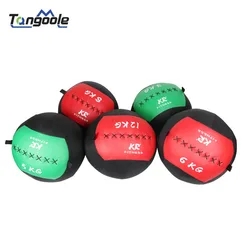 KR-Crossfit Medicine Ball, Empty Snatch Wall Balls, Heavy Duty Exercise Kettlebell, Lifting Fitness MB Muscle Building, 35cm
