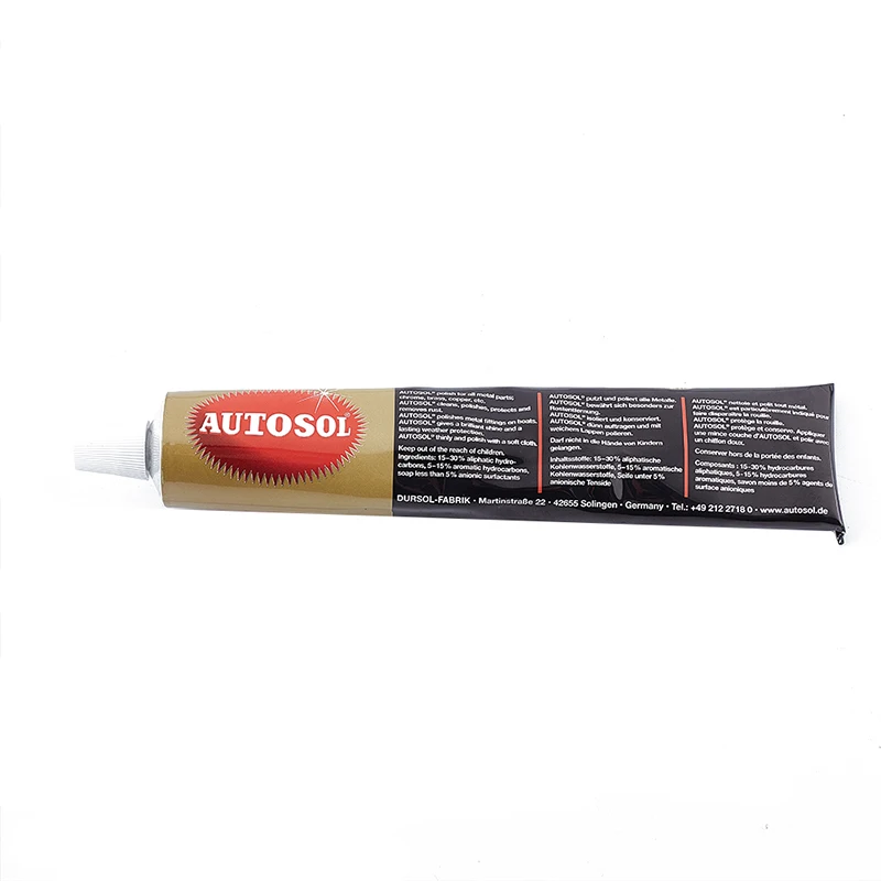 75Ml Autosol ครีมมีดเครื่องนาฬิกาโลหะสแตนเลสขัด Wax Paste