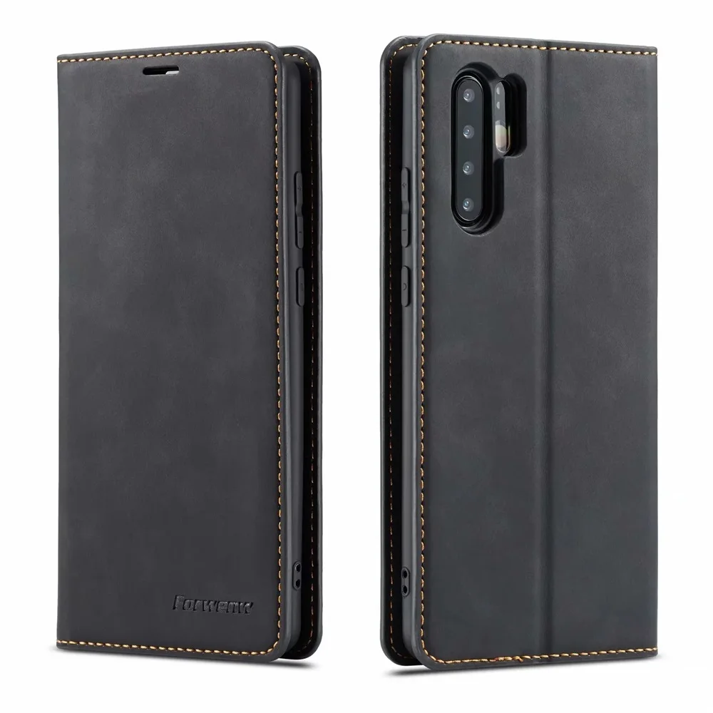 Ultra Slim Matte Leather Flip Cover Wallet Phone Bag Case for Huawei P40 P30 P20 Pro Lite Mate 20 30 Pro Lite P Smart Plus 2019