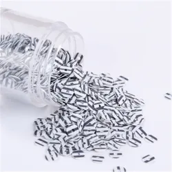 2000pcs Della Banda Della Zebra Paillettes 4 millimetri Piatto di Legno Rotondo di Colore Paillettes Paillettes Da Cerimonia Nuziale del Mestiere, francese Del Ricamo FAI DA TE Accessori Per il Cucito